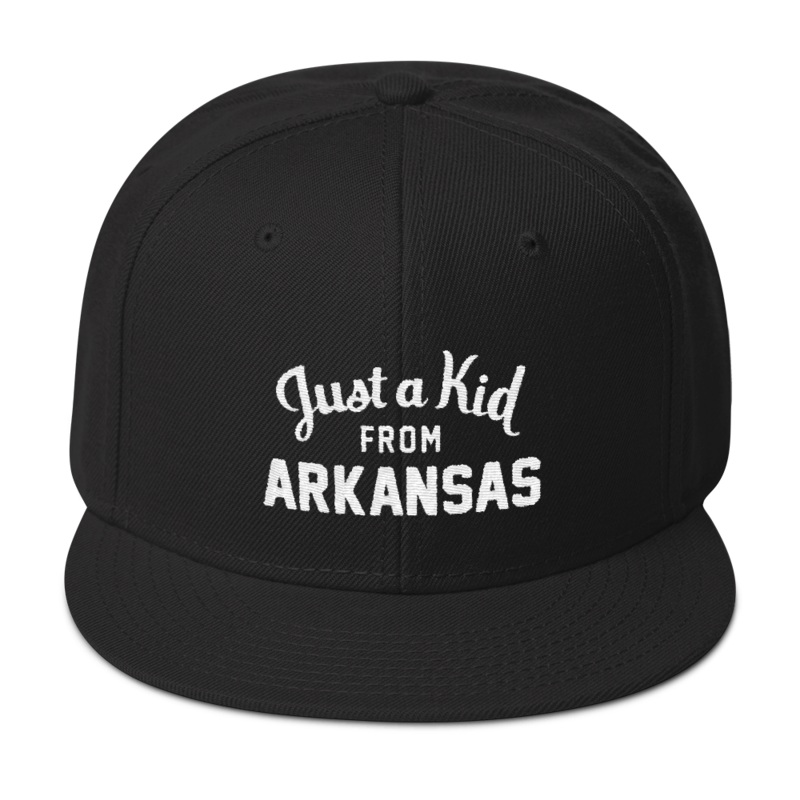 Black Snapback Hat | Arkansas