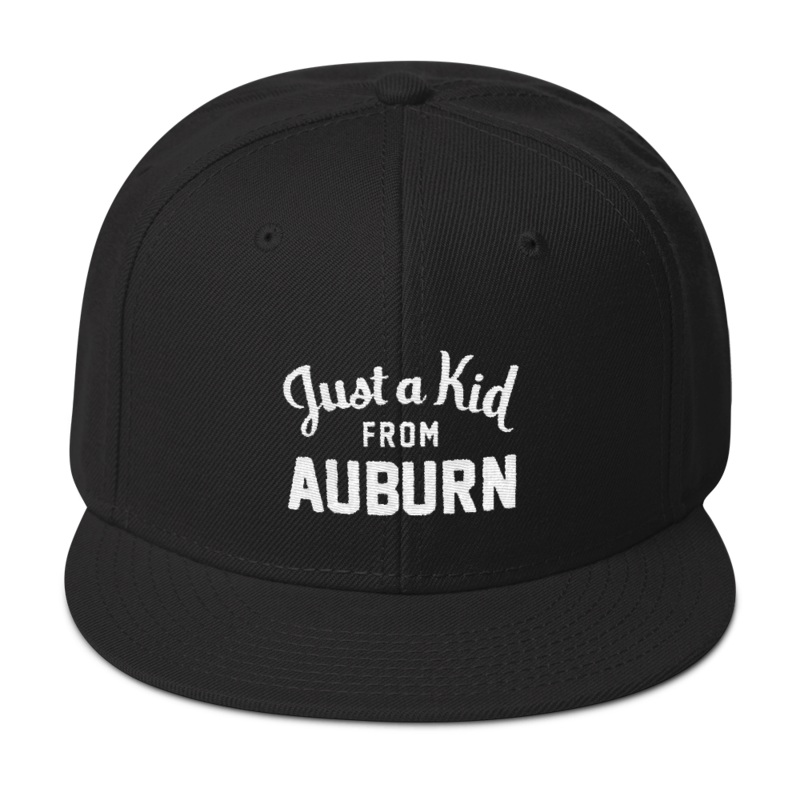 Black Snapback Hat | Auburn
