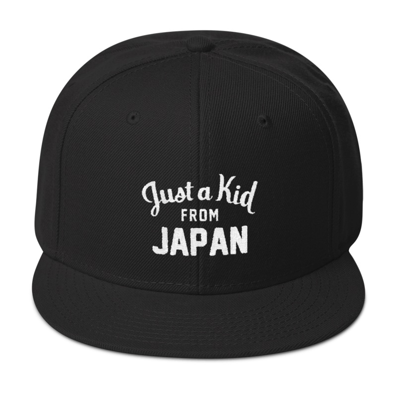 Black Snapback Hat | Japan