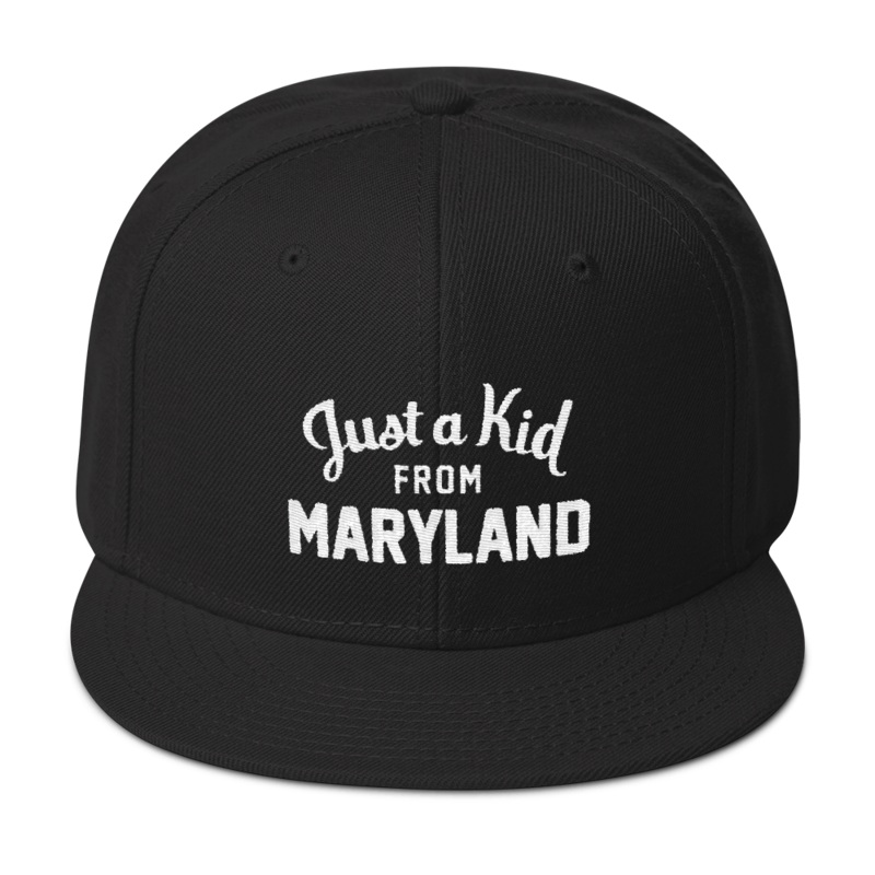 Black Snapback Hat | Maryland