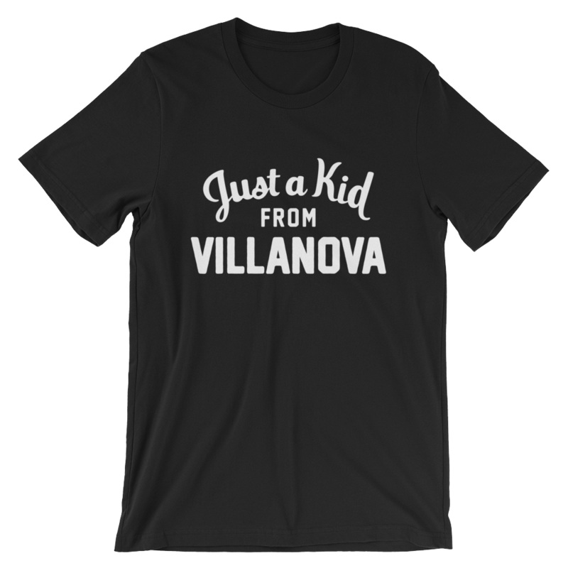 Unisex Black T-Shirt | Villanova