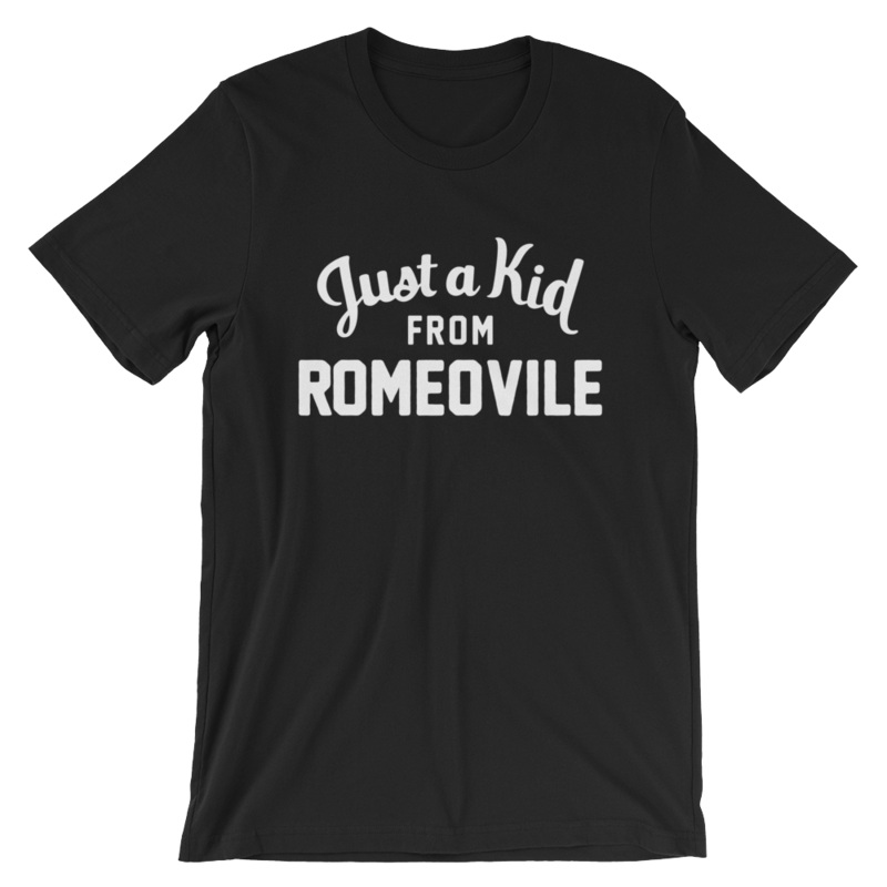 Unisex Black T-Shirt | Romeovile