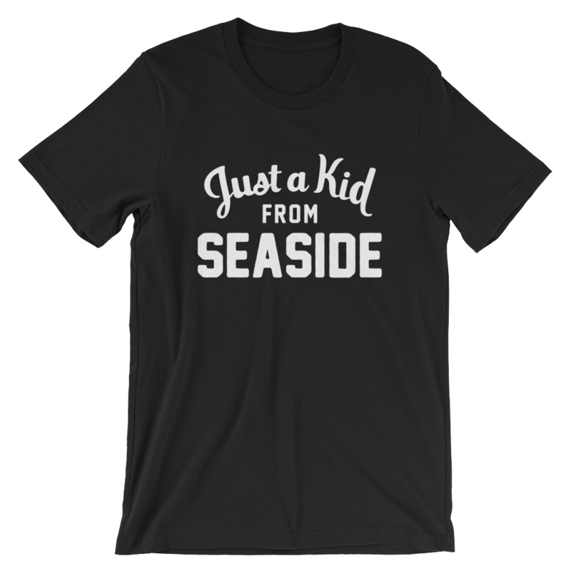 Unisex Black T-Shirt | Seaside