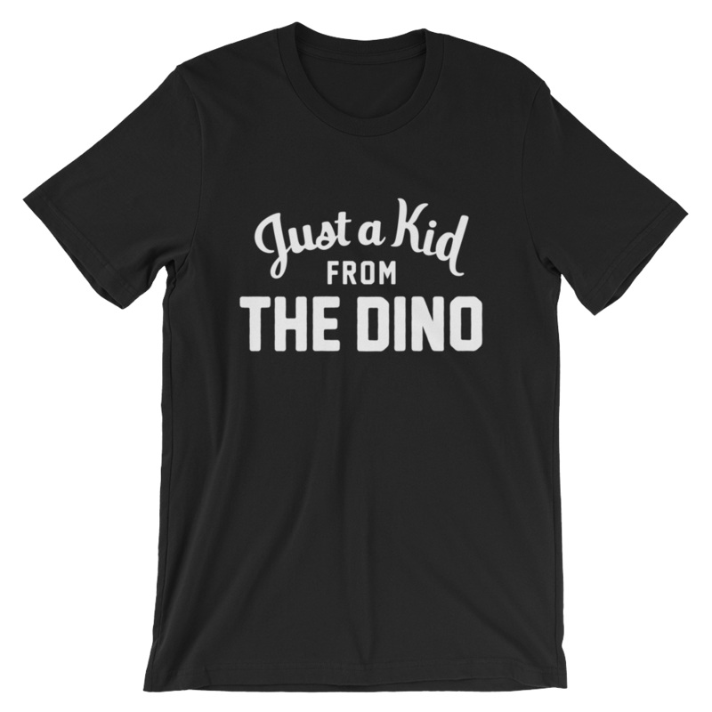 Unisex Black T-Shirt | The Dino
