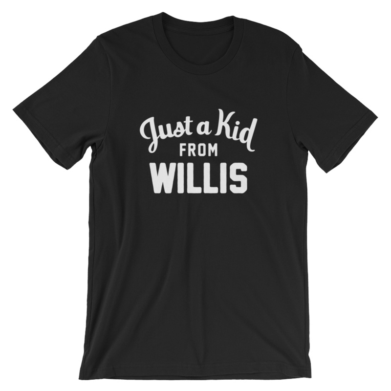 Unisex Black T-Shirt | Willis