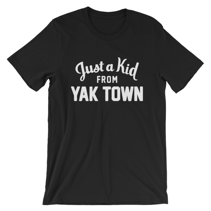 Unisex Black T-Shirt | Yak Town
