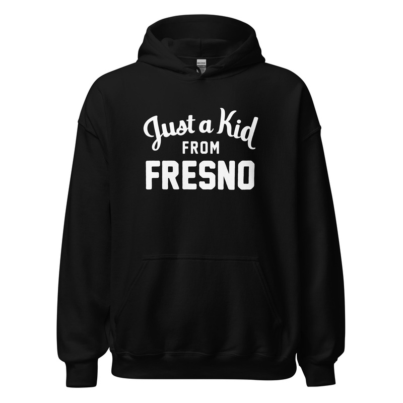 Unisex Black Hoodie Sweatshirt | Fresno