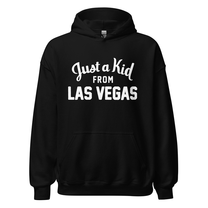 Unisex Black Hoodie Sweatshirt | Las Vegas