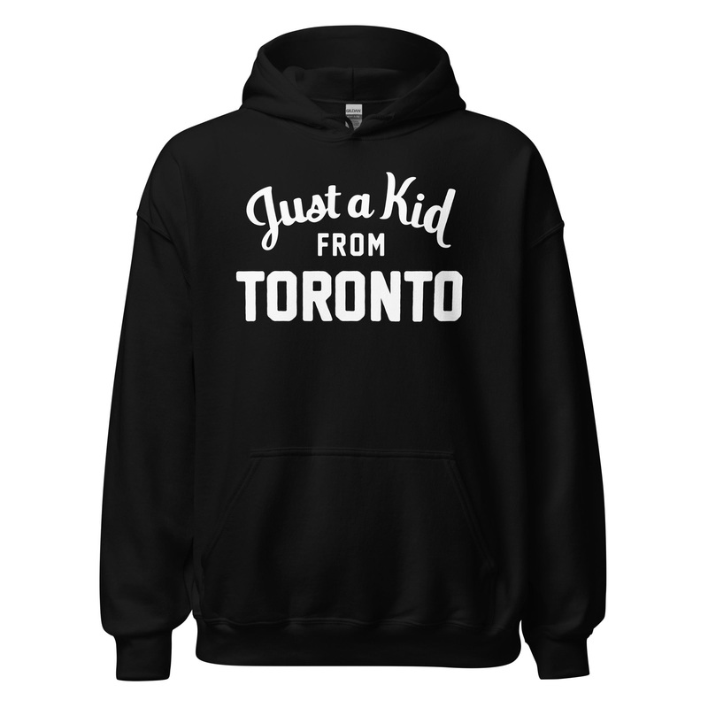 Unisex Black Hoodie Sweatshirt | Toronto