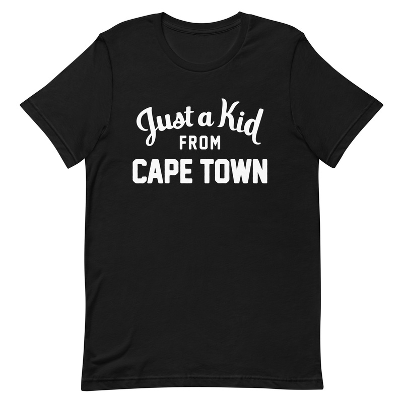 Unisex Black T-Shirt | Cape Town