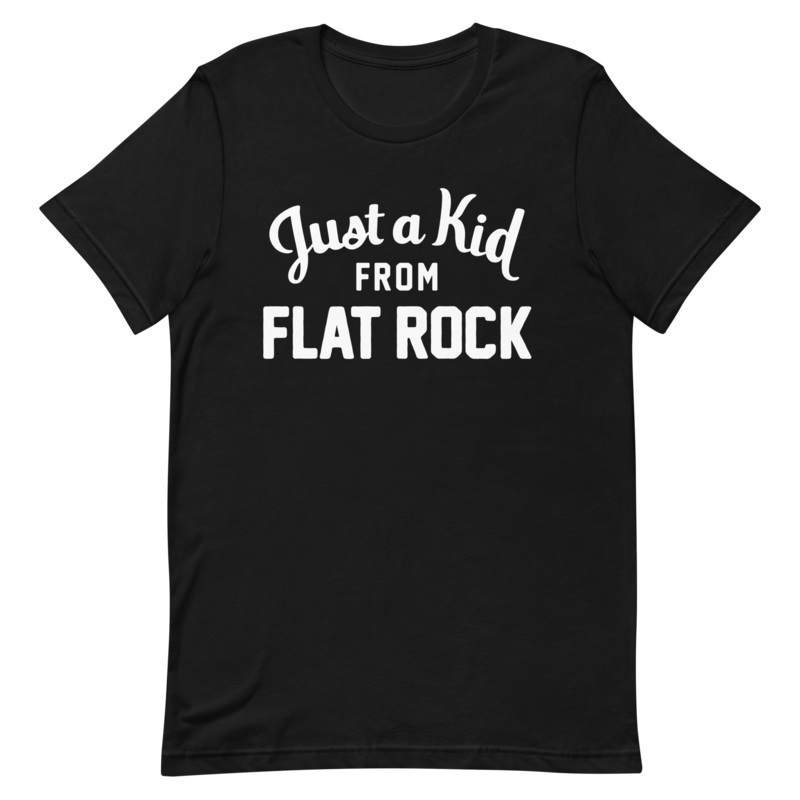 Unisex Black T-Shirt | Flat Rock