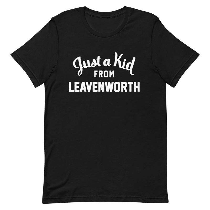 Unisex Black T-Shirt | Leavenworth