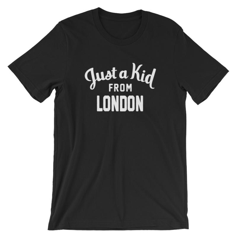 Unisex Black T-Shirt | London