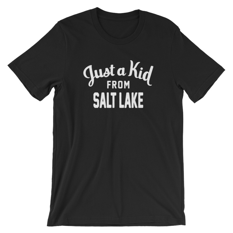 Unisex Black T-Shirt | Salt Lake