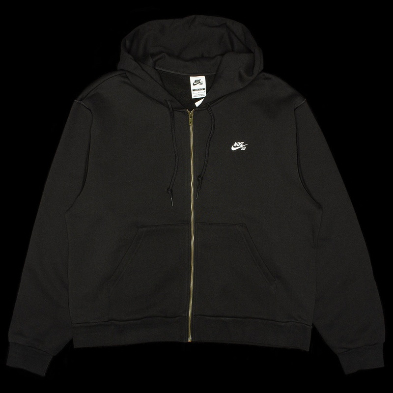 Essentials Logo Hooded Zip-Up Sweatshirt