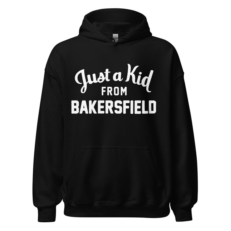 Unisex Black Hoodie Sweatshirt | Bakersfield
