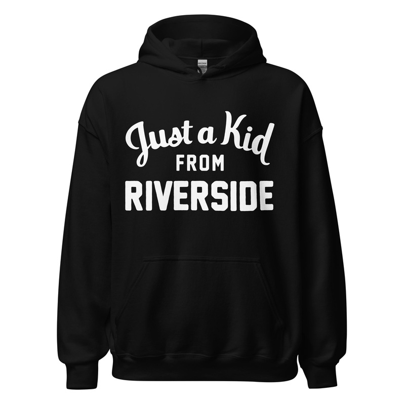 Unisex Black Hoodie Sweatshirt | Riverside