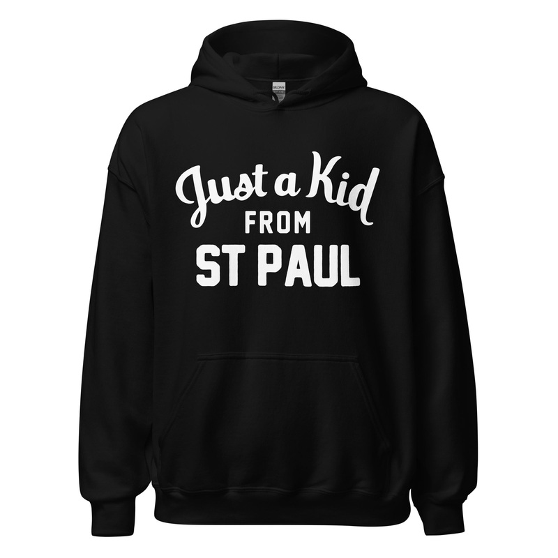 Unisex Black Hoodie Sweatshirt | St. Paul