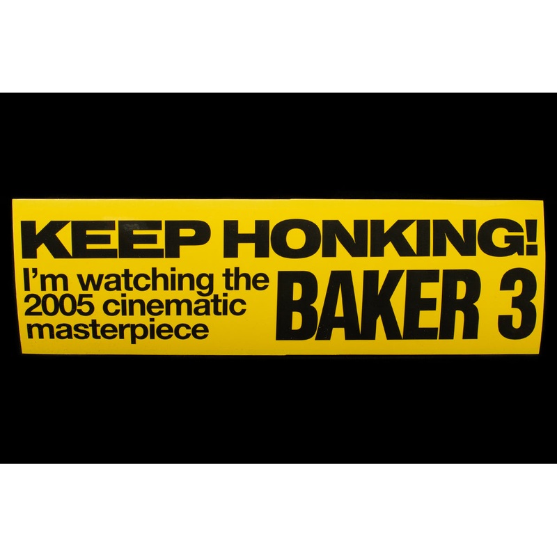 Baker Bumper Sticker