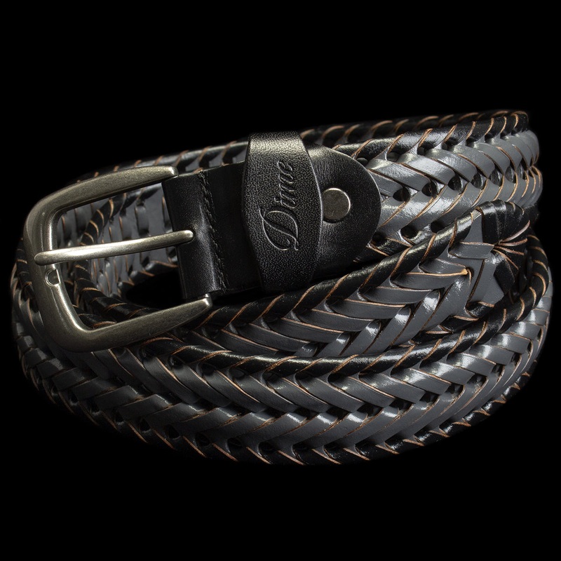 Braided Leather Belt