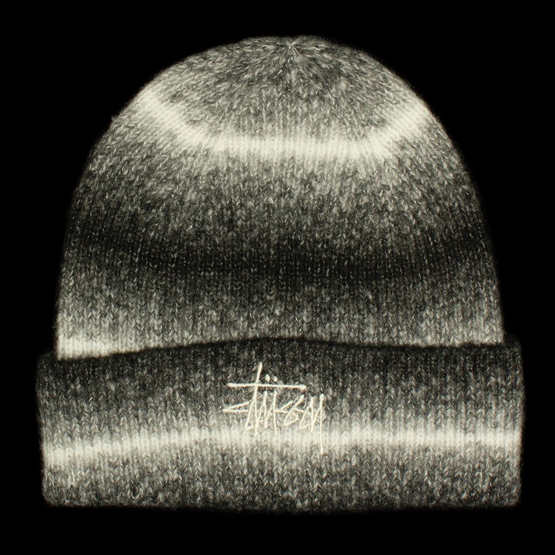 Cuff Beanie Knit Stripe
