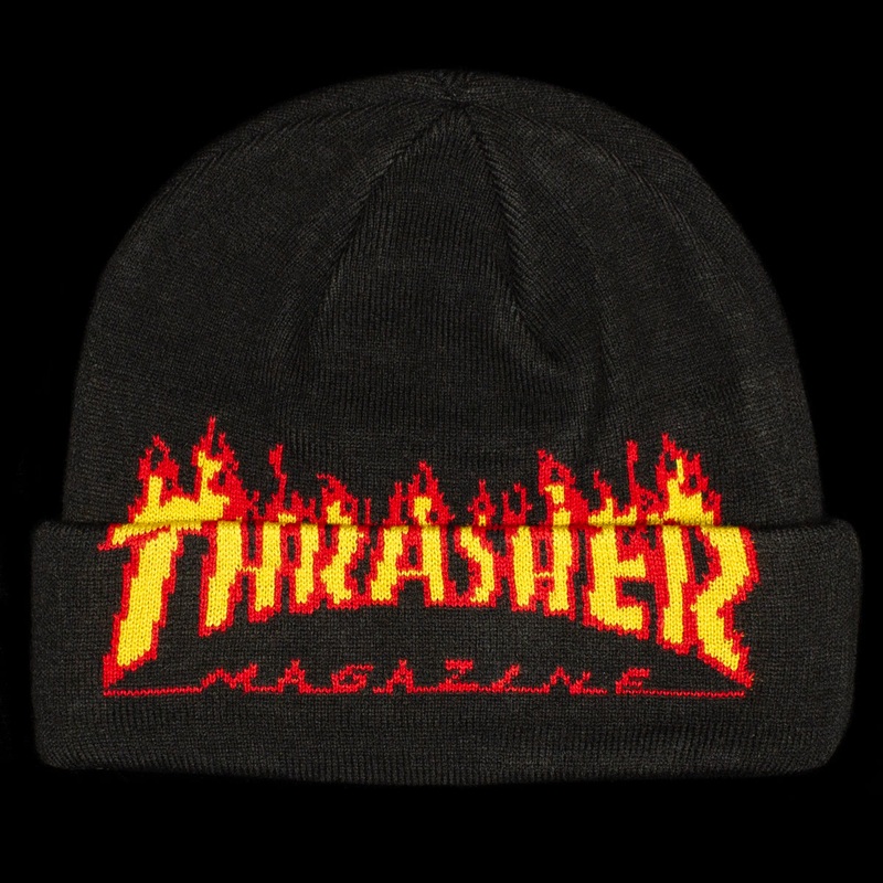 Flame Fold Beanie