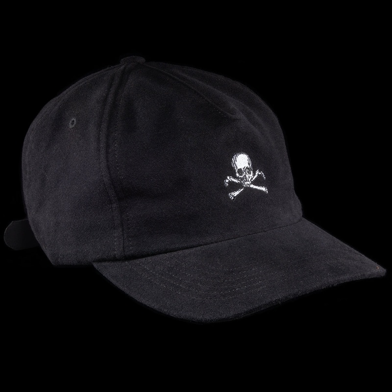 Moleskin Jolly Roger 5-Panel Hat