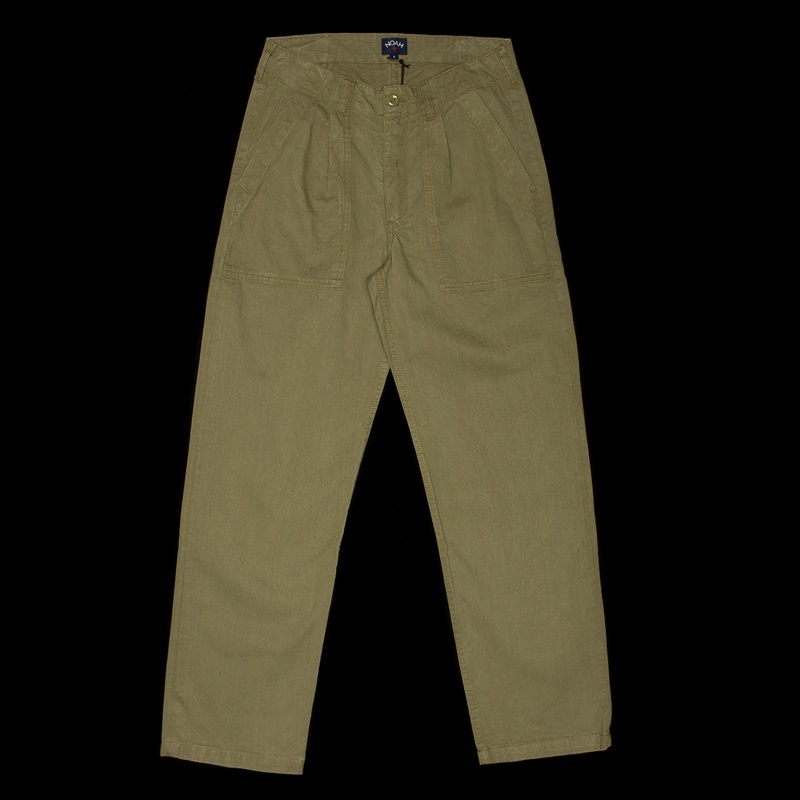 Pleated Fatigue Pants