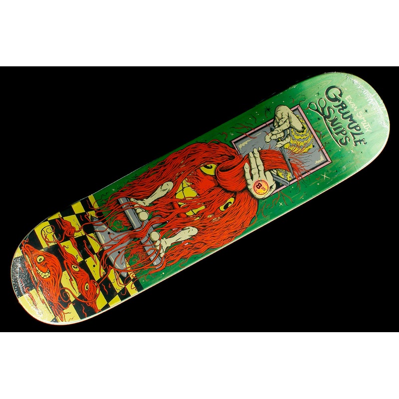 Evan Grimple Snips Deck Green”8.25