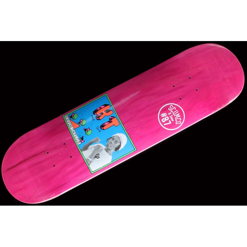 Kevin Taylor Dukes Up Deck Pink 8.125″