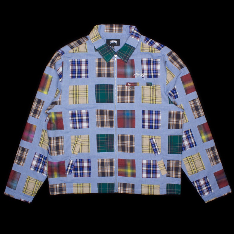 Madras Patchwork Zip Jacket