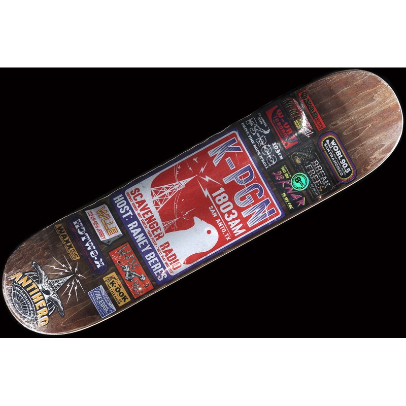 Raney Broadcasting Brown Deck 8.06″