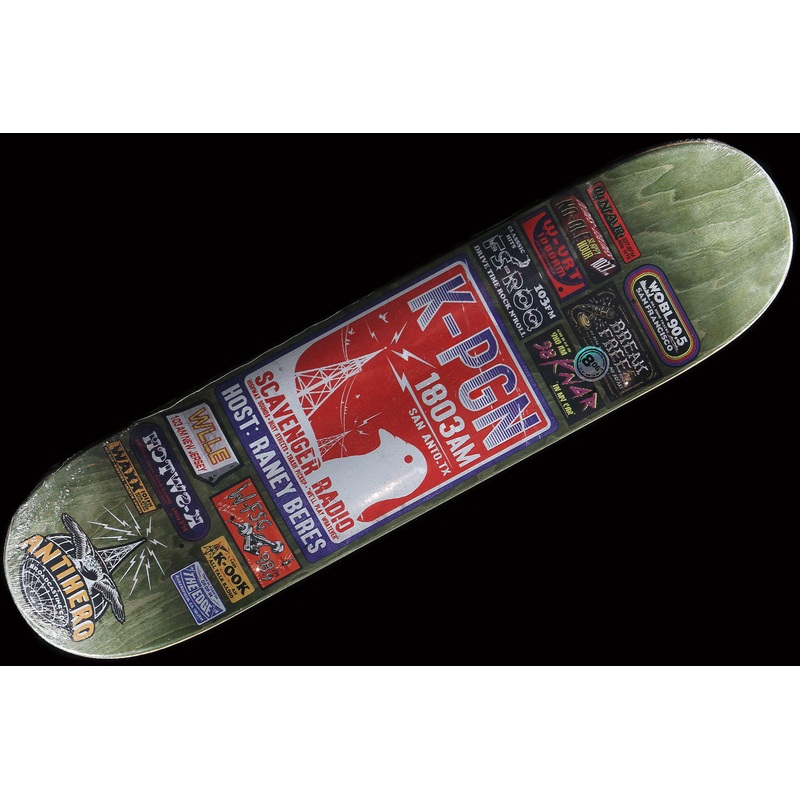 Raney Broadcasting Green Deck 8.06″