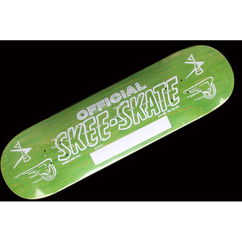 Skee-Skate Deck Green 8.5″