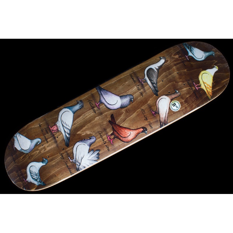 Daan Show Pigeons Deck Brown 8.38