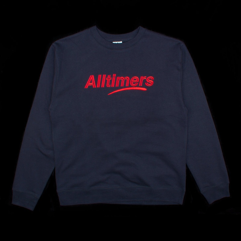 Embroidered Estate Crew Sweatshirt