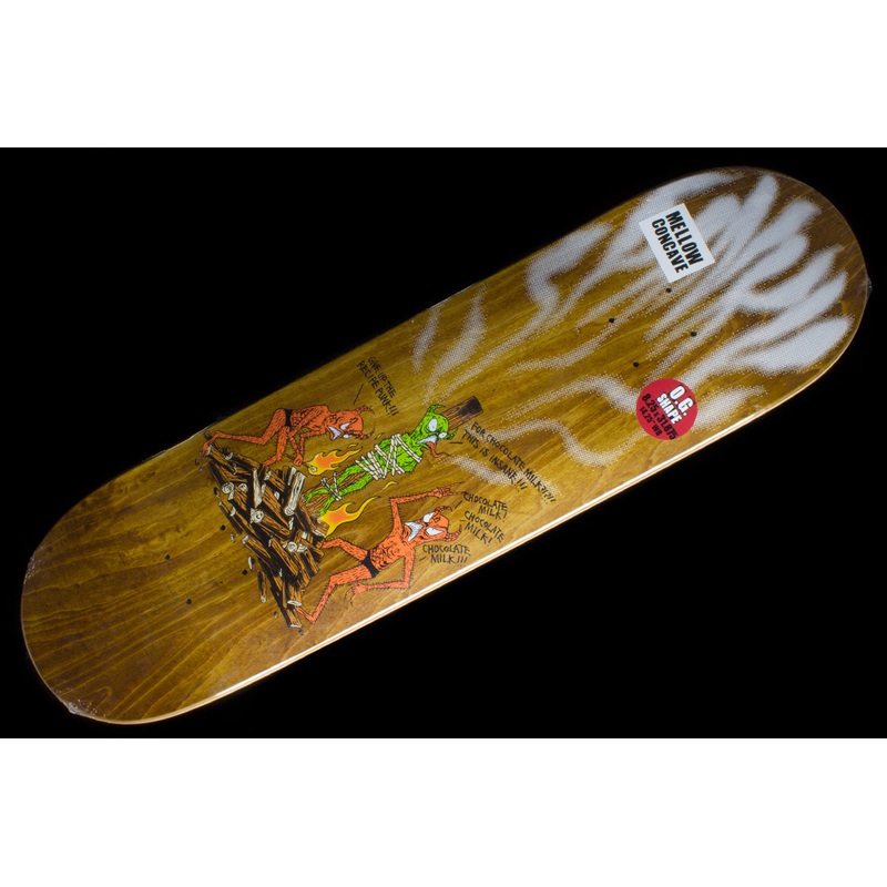 Long Wizardry Deck Brown 8.25″