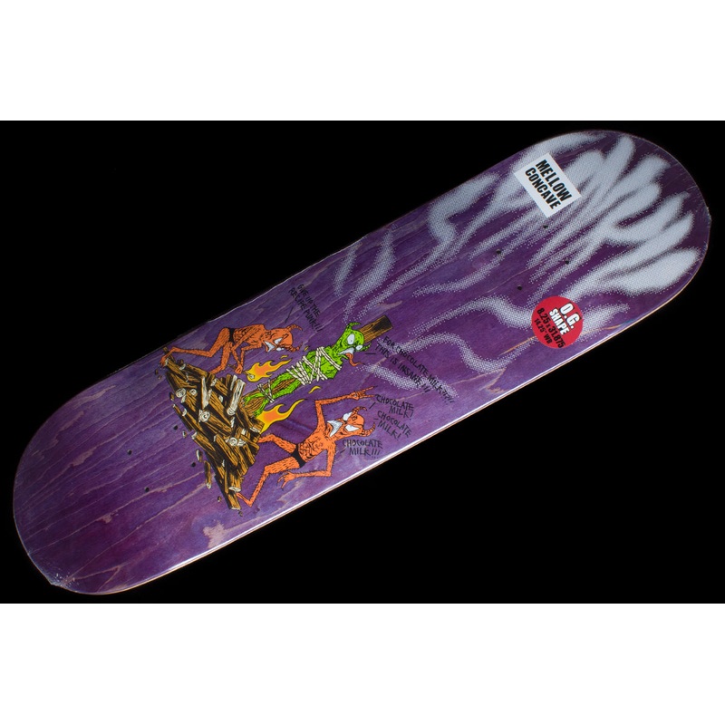 Long Wizardry Deck Purple 8.25″