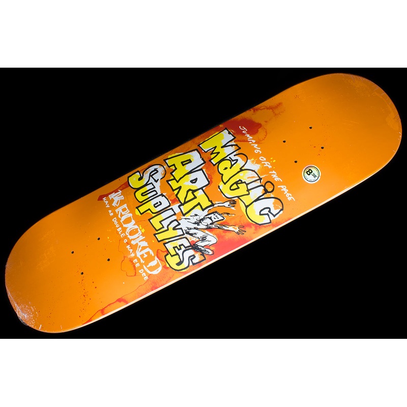 Magic Art Supplies Deck Orange 8.38″