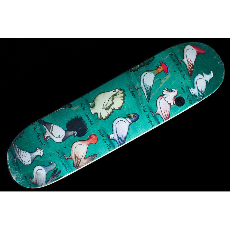 Phanner Show Pigeons Deck Teal 8.06