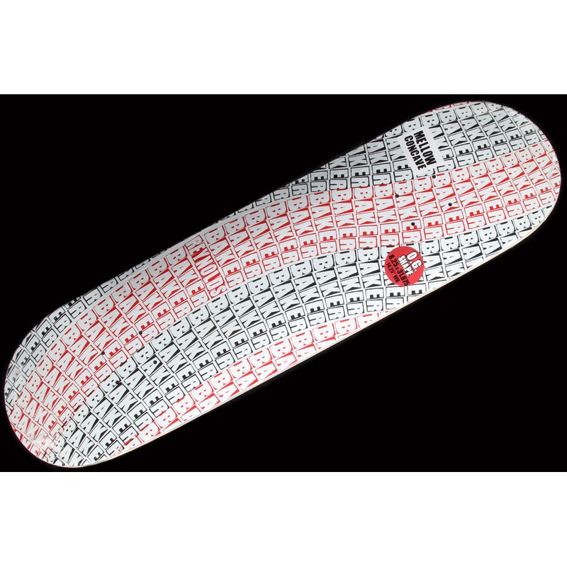 Reynolds Wavy Black/Red Deck – 8.25