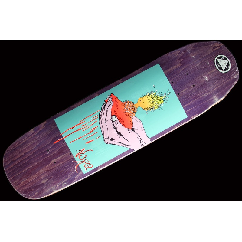 Soil on Wicked Queen Purple Stain Deck – 8.625