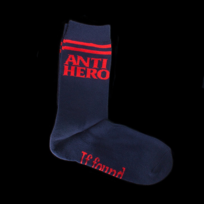 Black Hero If Found Sock