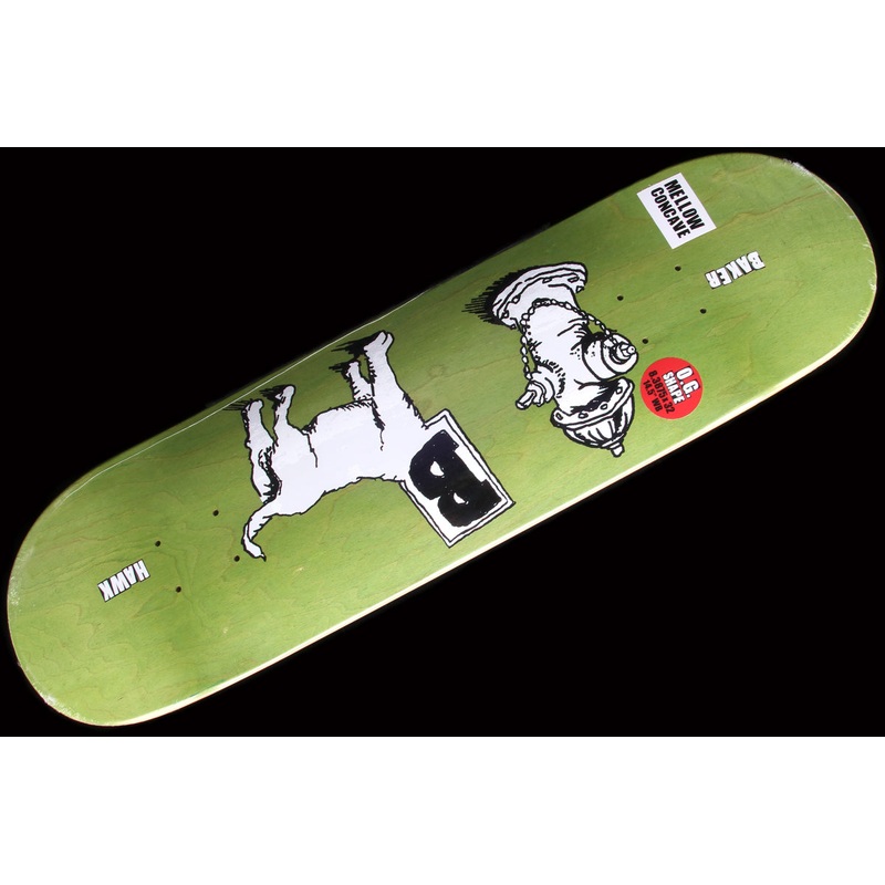 Riley Hawk Toon Goons Deck Green 8.3″