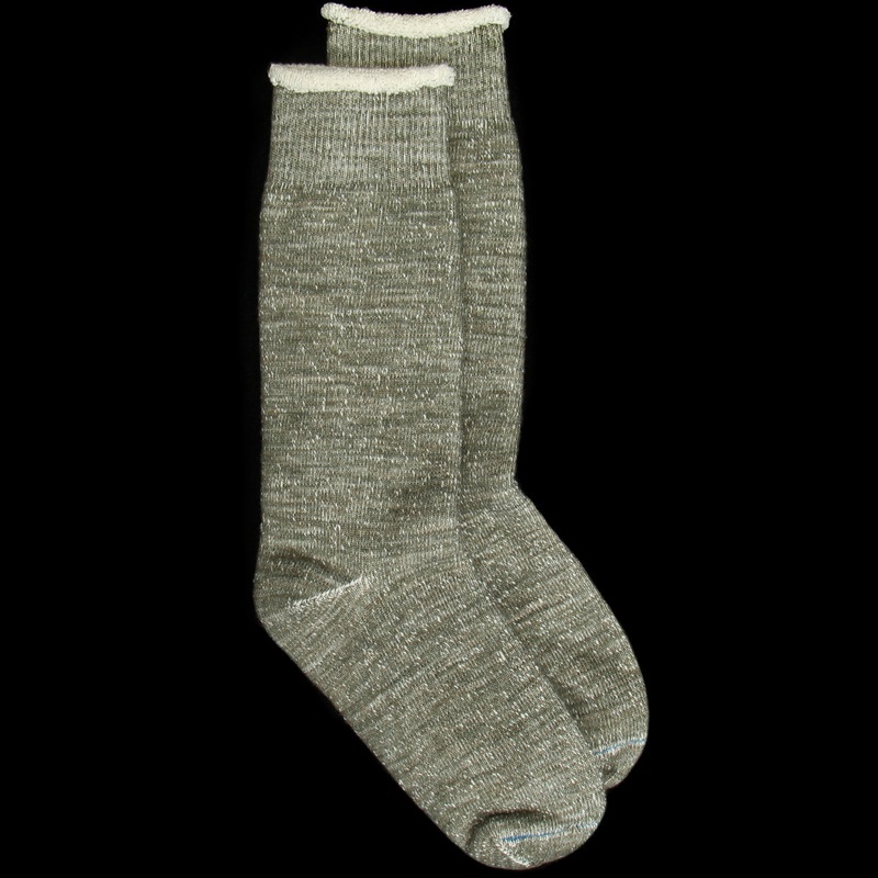 Wool Double Face Crew Sock