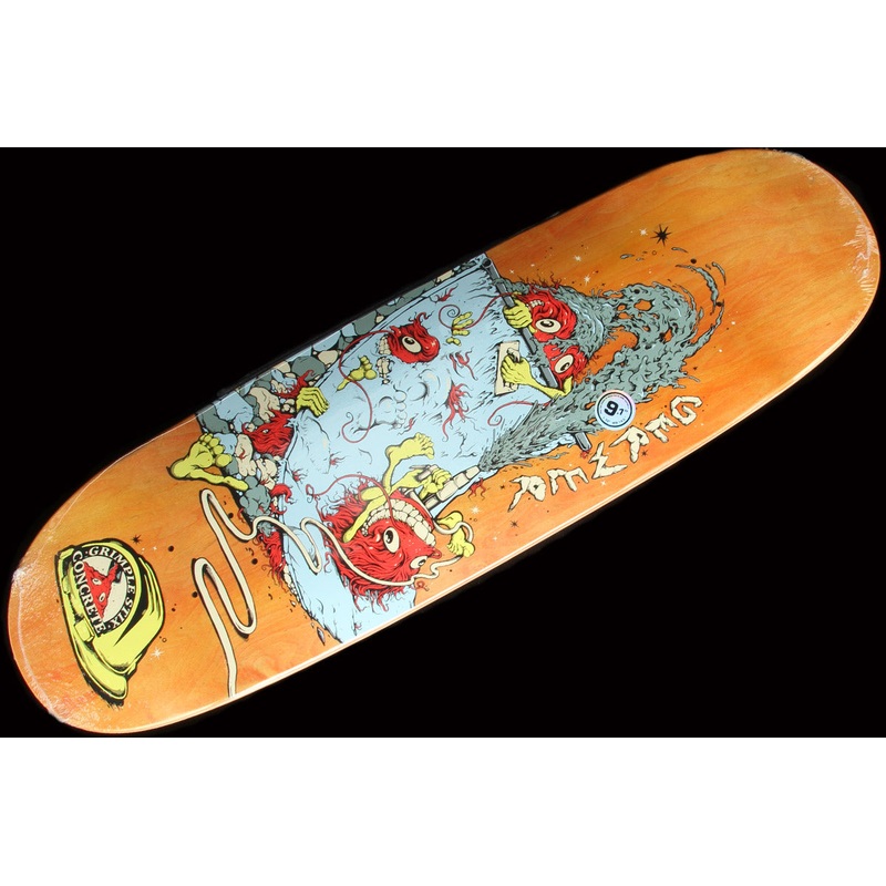 Gerwer Grimples At Work Deck Orange 9.1″