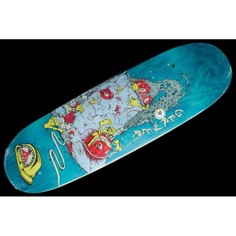 Gerwer Grimples At Work Deck Teal 9.1″