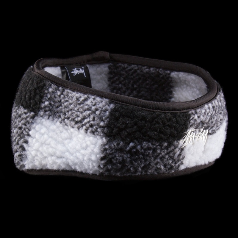 Plaid Polar Fleece Headband