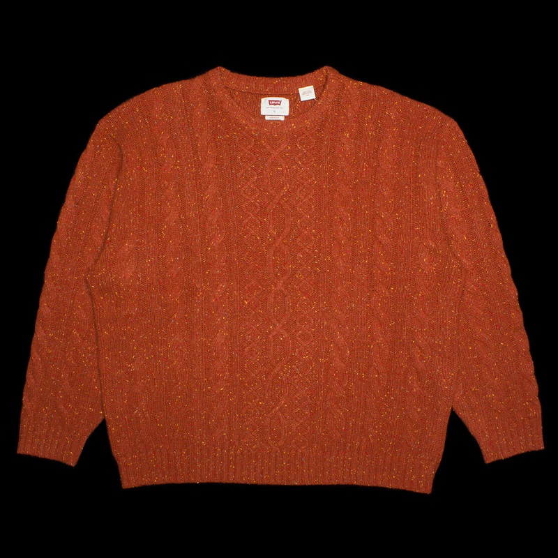 Stay Loose Cable Crewneck Sweater