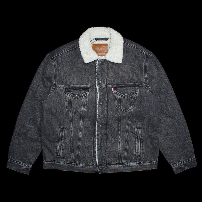 Vintage Fit Sherpa Trucker Jacket